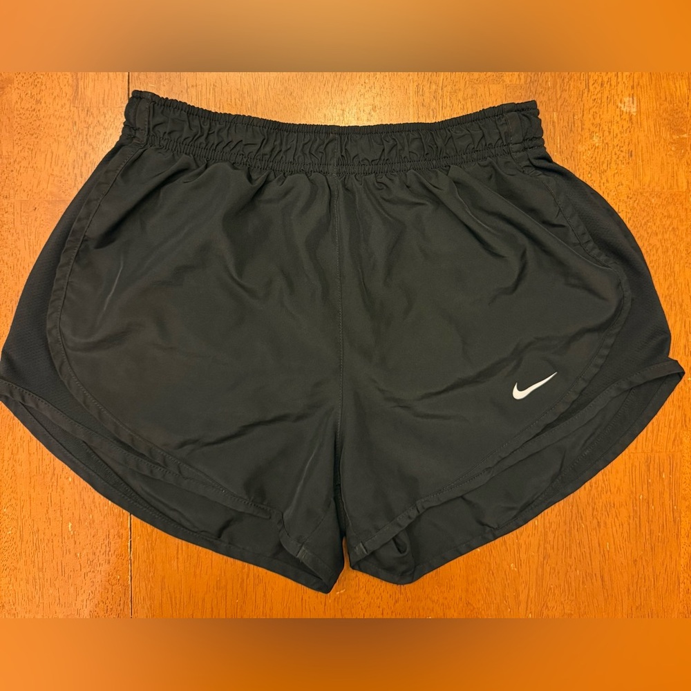 Nike Black Athletic Shorts Lightweight Performance